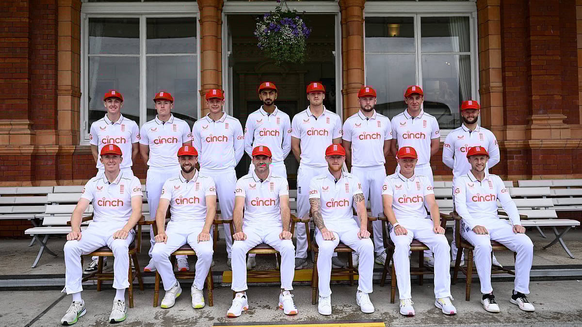 Photo: X/ @englandcricket : England national cricket team before the first Test match against West Indies.